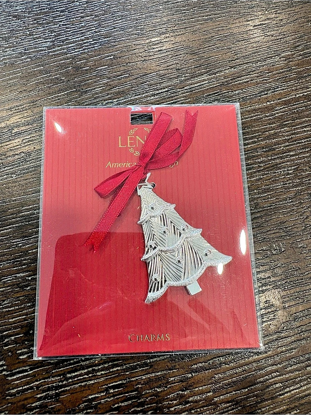 Lenox American by Design Silver Tree Charm Silver Tree Ornament NWT